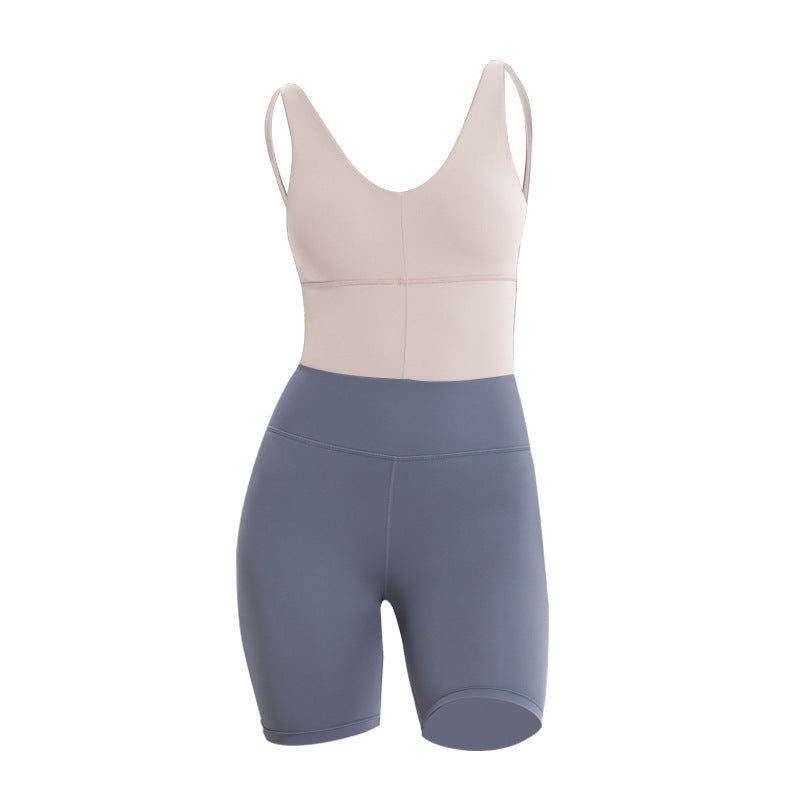Sexy Peach Hip Fitting Five-Point Yoga Pants