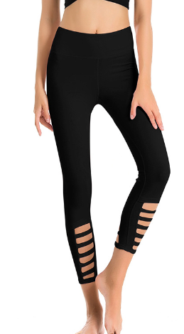 Quick-Drying Nine-Point Stretch Yoga Pants for Fitness